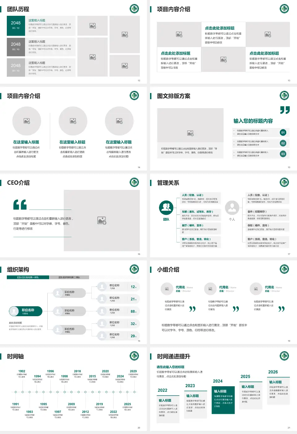 德阳市第二人民医院医院管理报告PPT模板16:9格式幻灯片预览图3