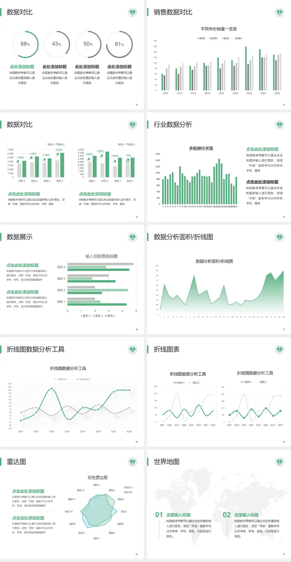 汉源县人民医院会议与研讨会PPT模板4:3格式幻灯片预览图5