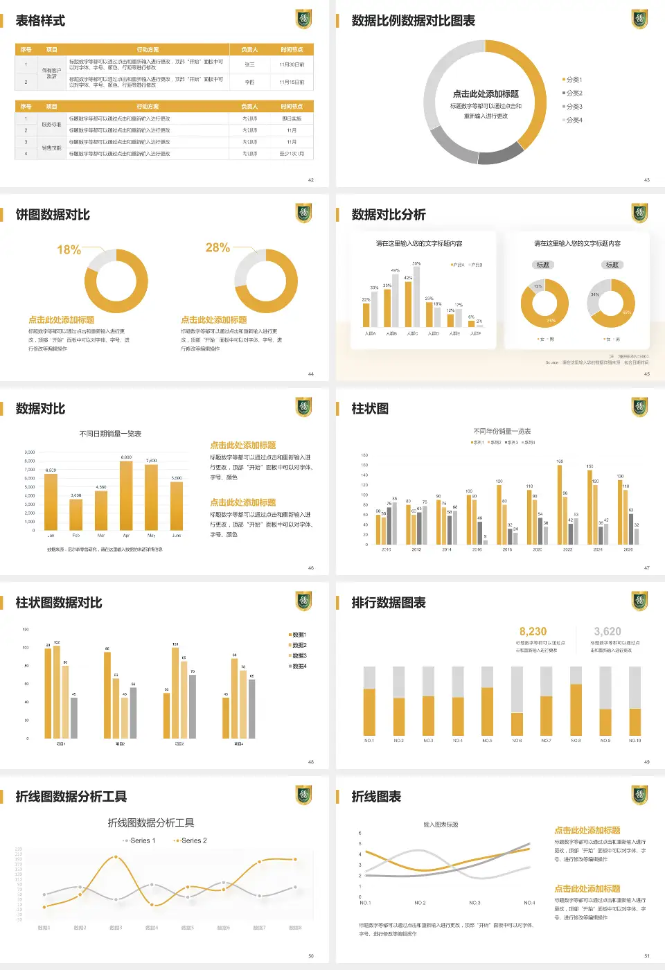 成都市第八人民医院医院简介/日常通用PPT模板16:9格式幻灯片预览图6