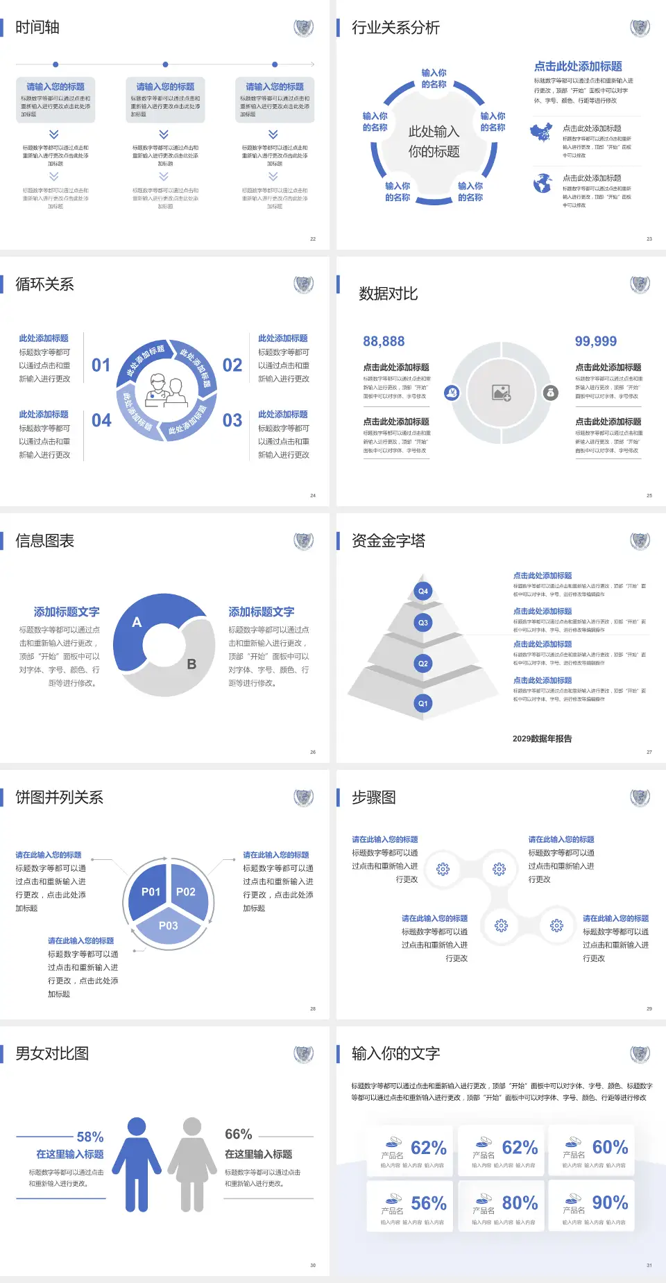成都第三人民医院医院管理报告PPT模板4:3格式幻灯片预览图4