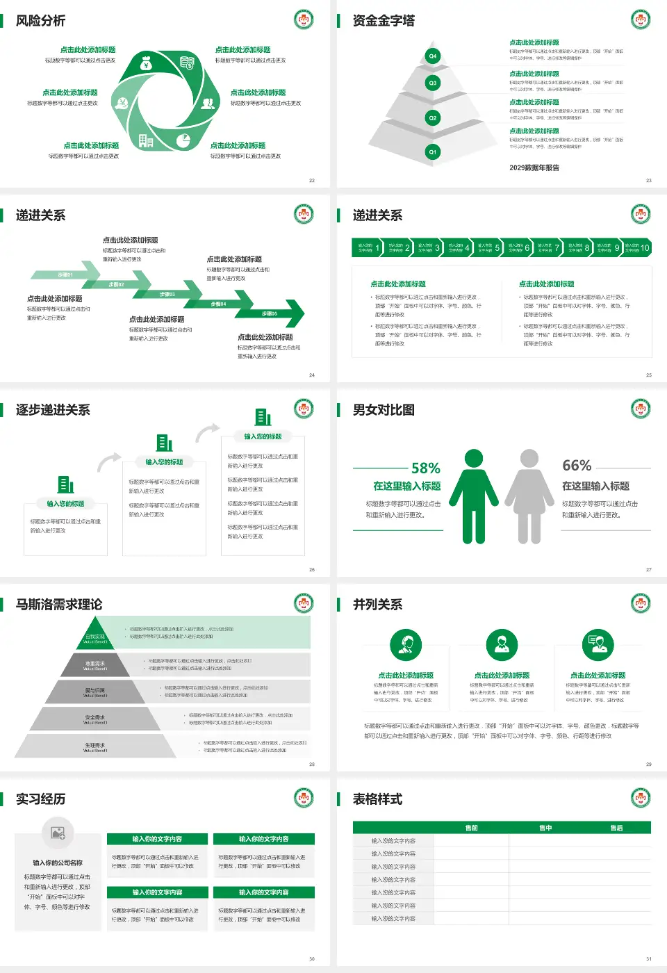 汶川县人民医院项目申请与汇报PPT模板16:9格式幻灯片预览图4