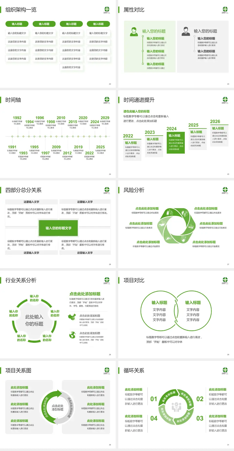 绵阳市第三人民医院医疗行业比赛专用PPT模板4:3格式幻灯片预览图4