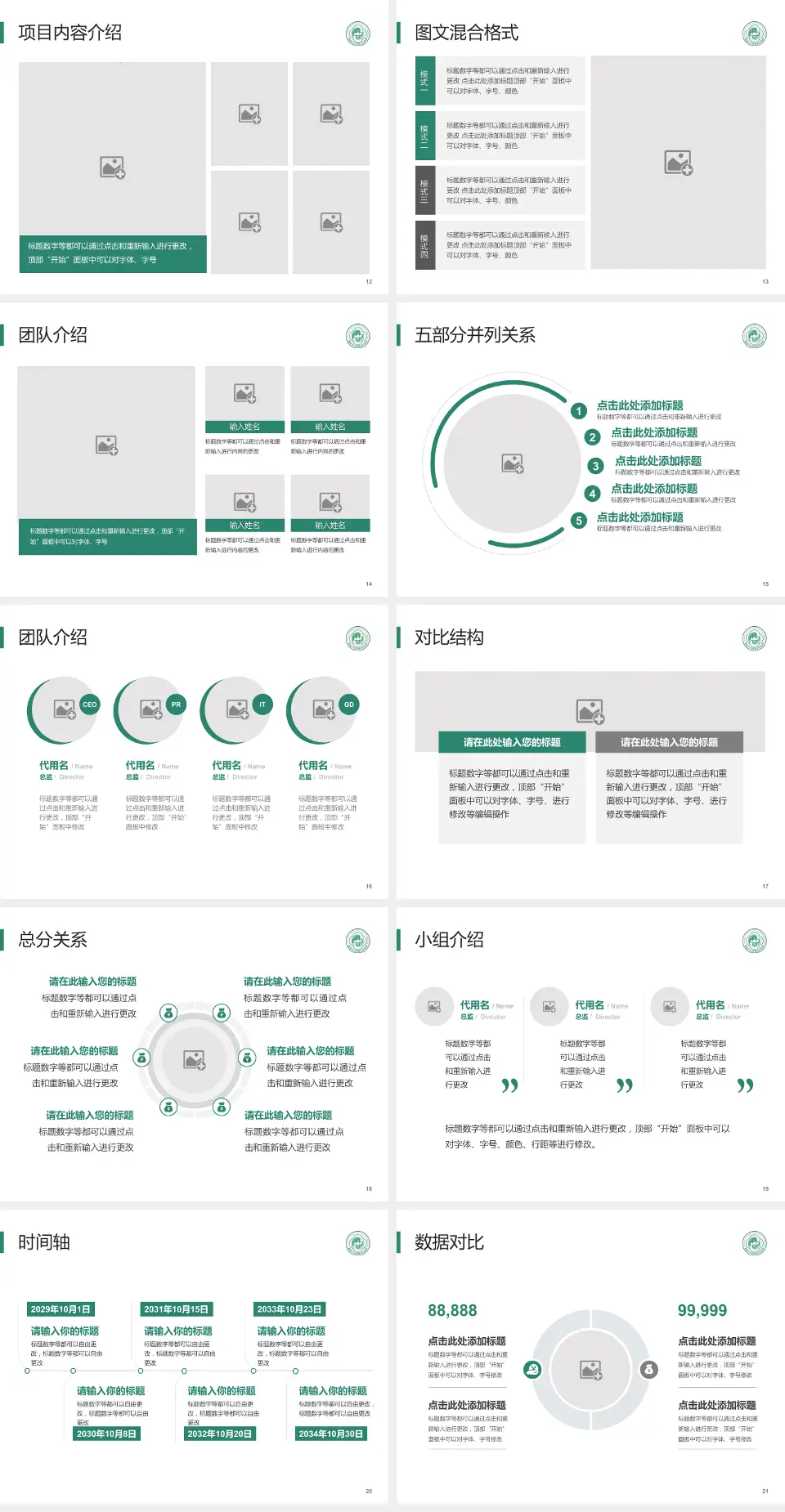 德阳市中西医结合医院医疗知识普及PPT模板4:3格式幻灯片预览图3