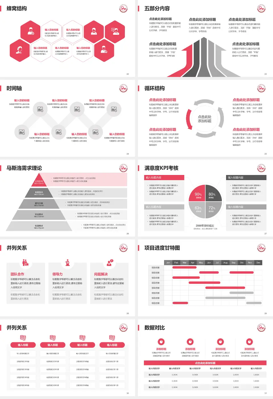 成都市双流区妇幼保健院医疗知识普及PPT模板16:9格式幻灯片预览图4