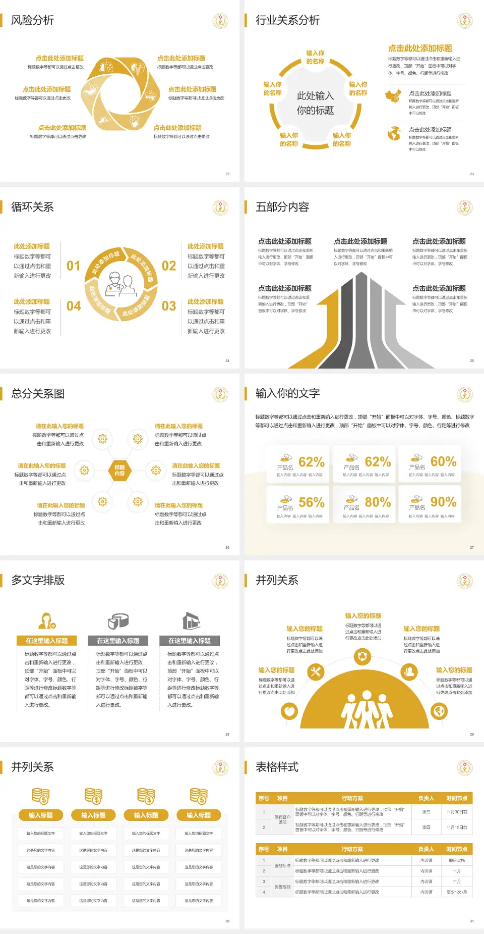 成都市第七人民医院科室介绍与推广PPT模板4:3格式幻灯片预览图4