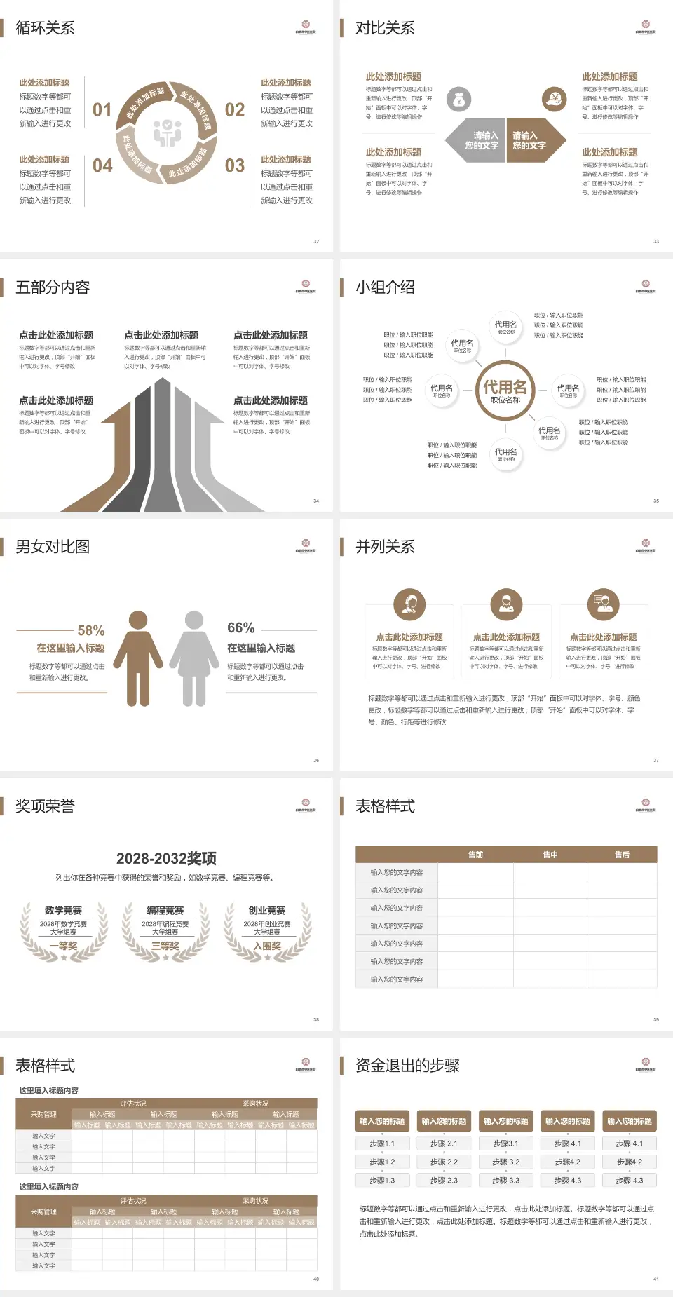 自贡市中医医院医院简介/日常通用PPT模板4:3格式幻灯片预览图5