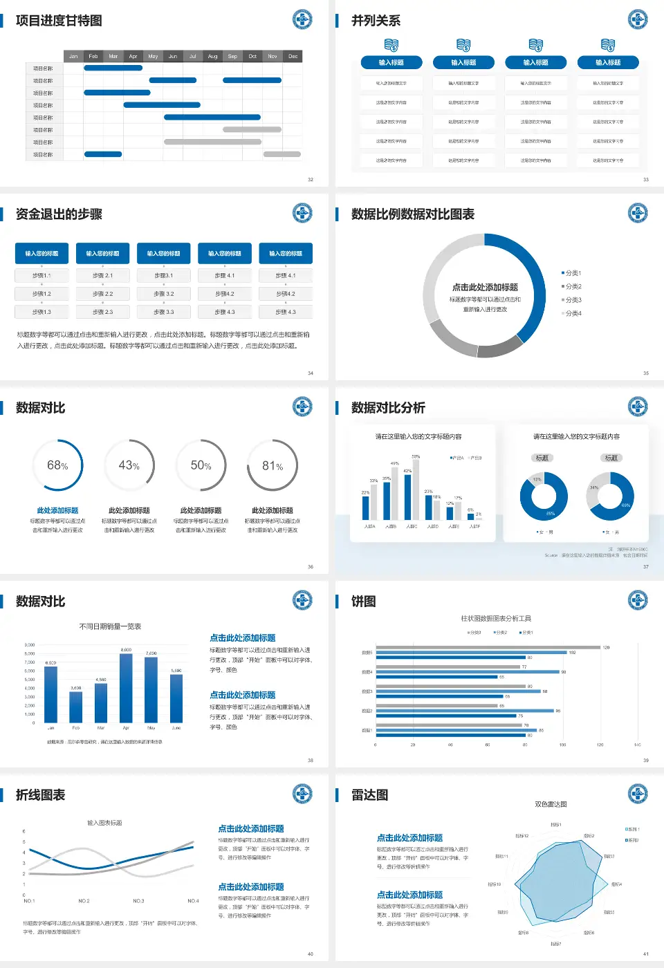 成都第一骨科医院项目申请与汇报PPT模板16:9格式幻灯片预览图5