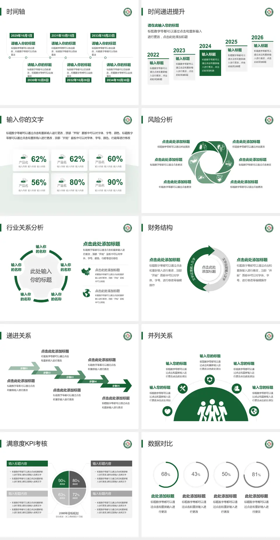 武胜县人民医院病例分享与讨论PPT模板4:3格式幻灯片预览图3