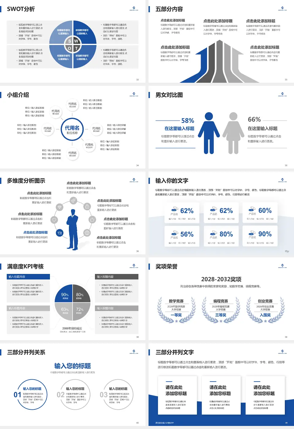 成都三六三医院犀浦院区医疗行业比赛专用PPT模板16:9格式幻灯片预览图5