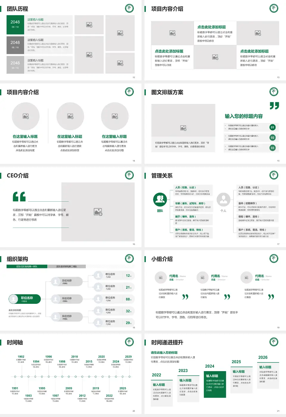 攀枝花学院附属医院医院管理报告PPT模板16:9格式幻灯片预览图3