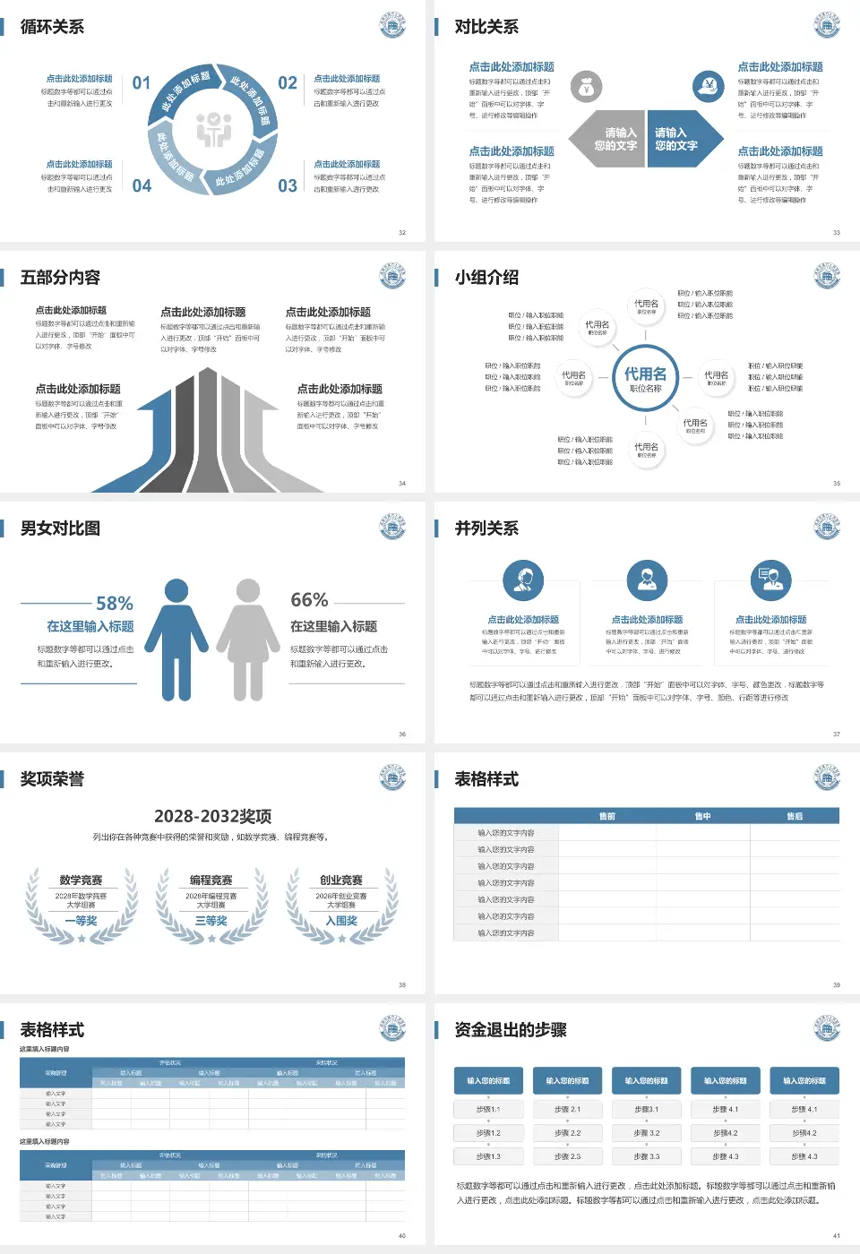 成都市第六人民医院金牛院区医院简介/日常通用PPT模板16:9格式幻灯片预览图5