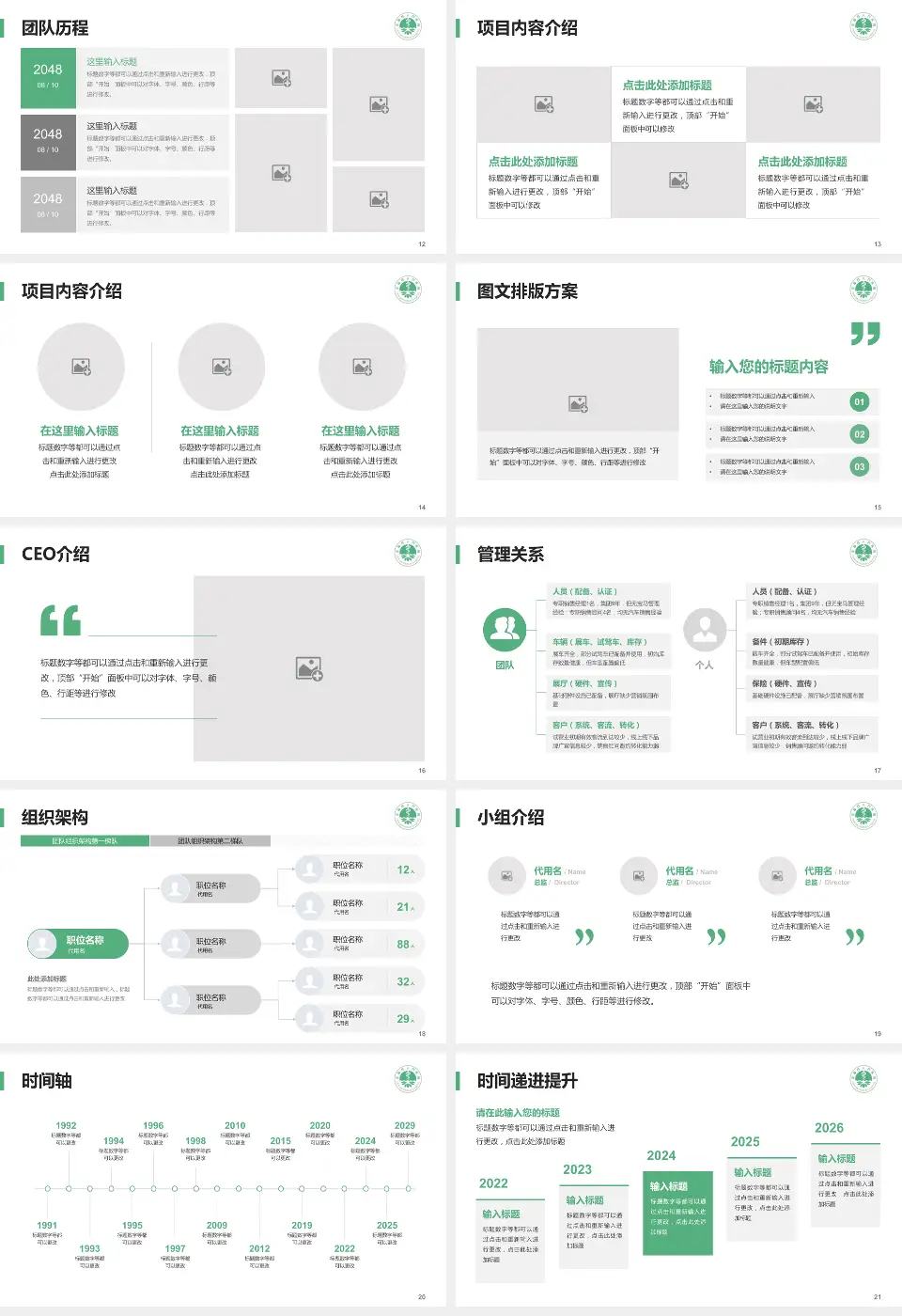 汉源县人民医院医院管理报告PPT模板16:9格式幻灯片预览图3