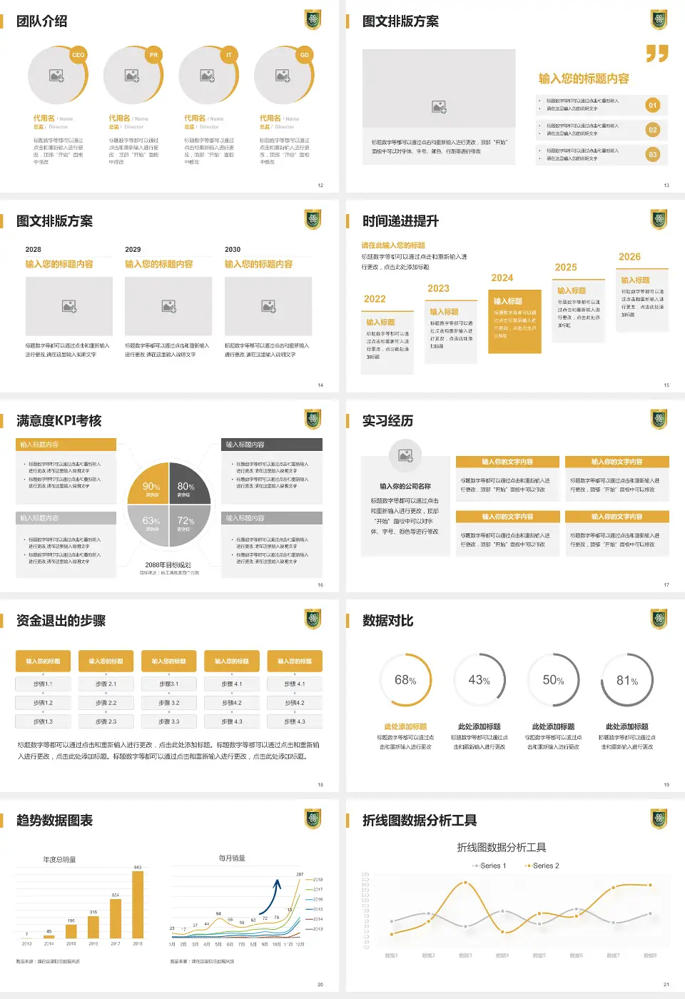 成都市第八人民医院培训与教育PPT模板16:9格式幻灯片预览图3