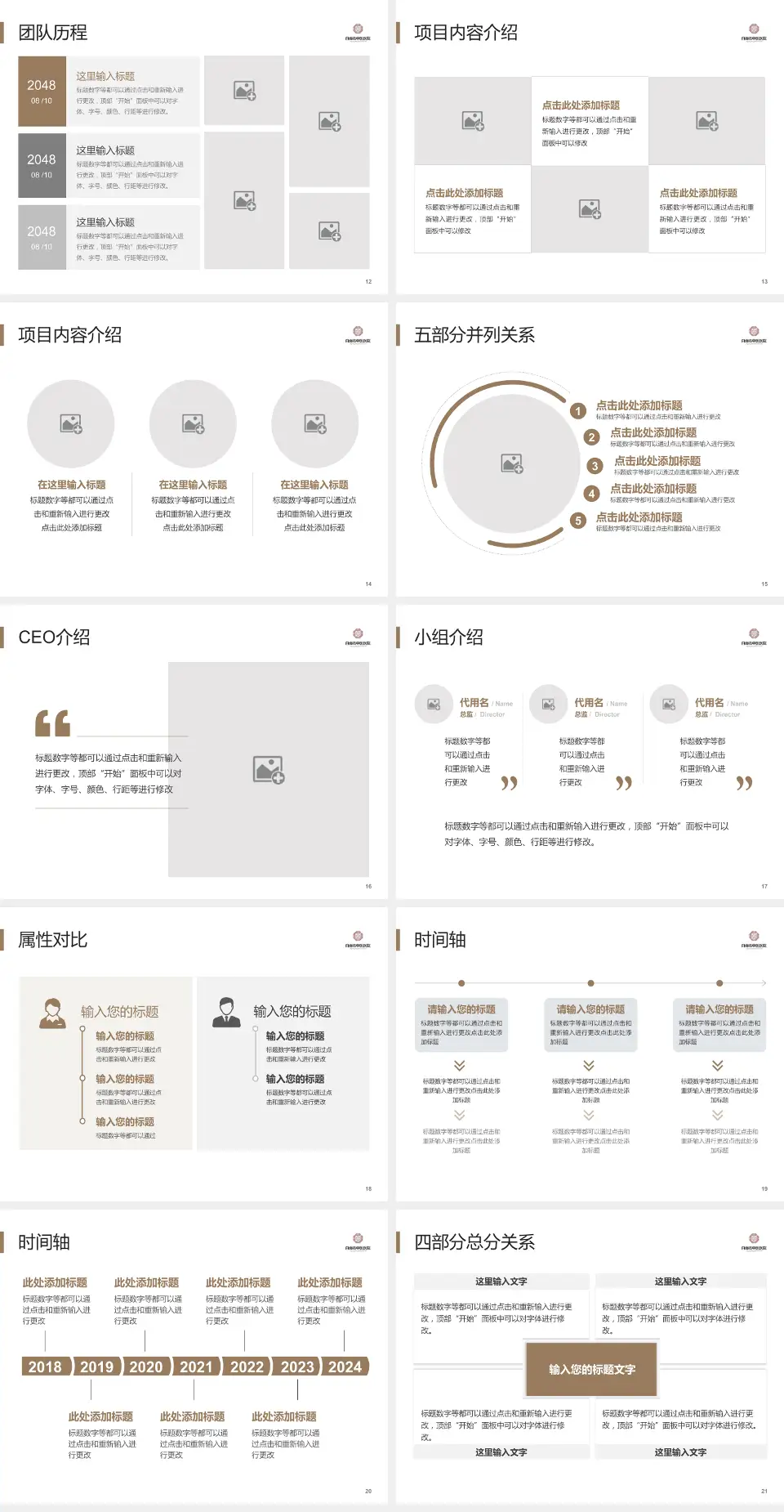 自贡市中医医院科研成果展示PPT模板4:3格式幻灯片预览图3