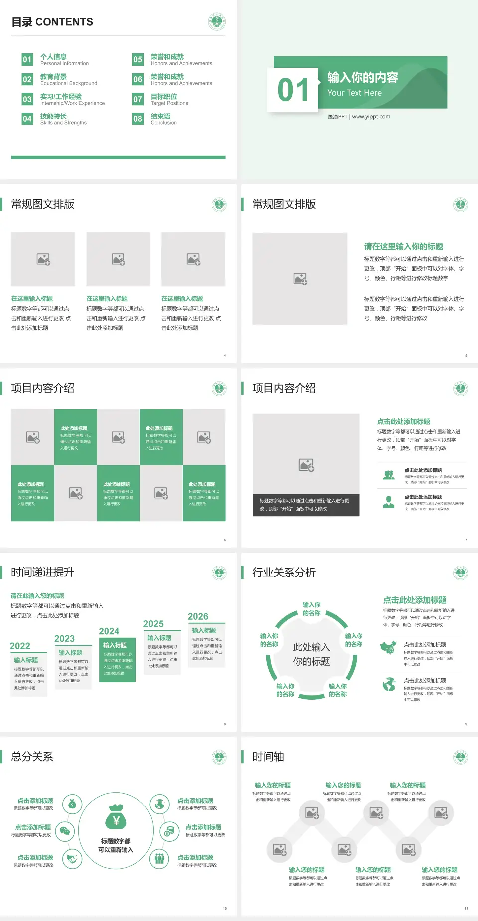 汉源县人民医院财务与预算报告PPT模板4:3格式幻灯片预览图2