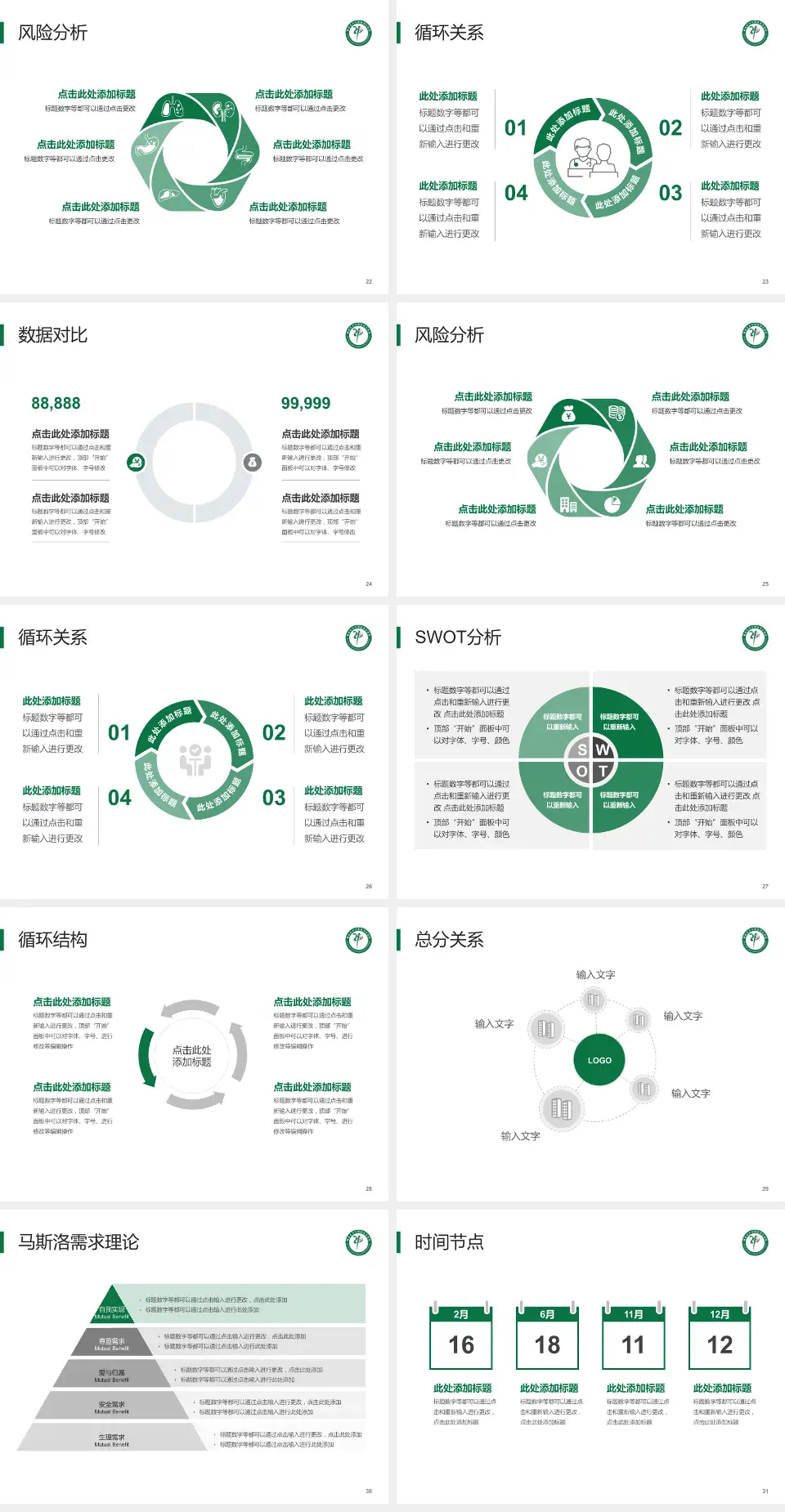 攀枝花学院附属医院科研成果展示PPT模板4:3格式幻灯片预览图4