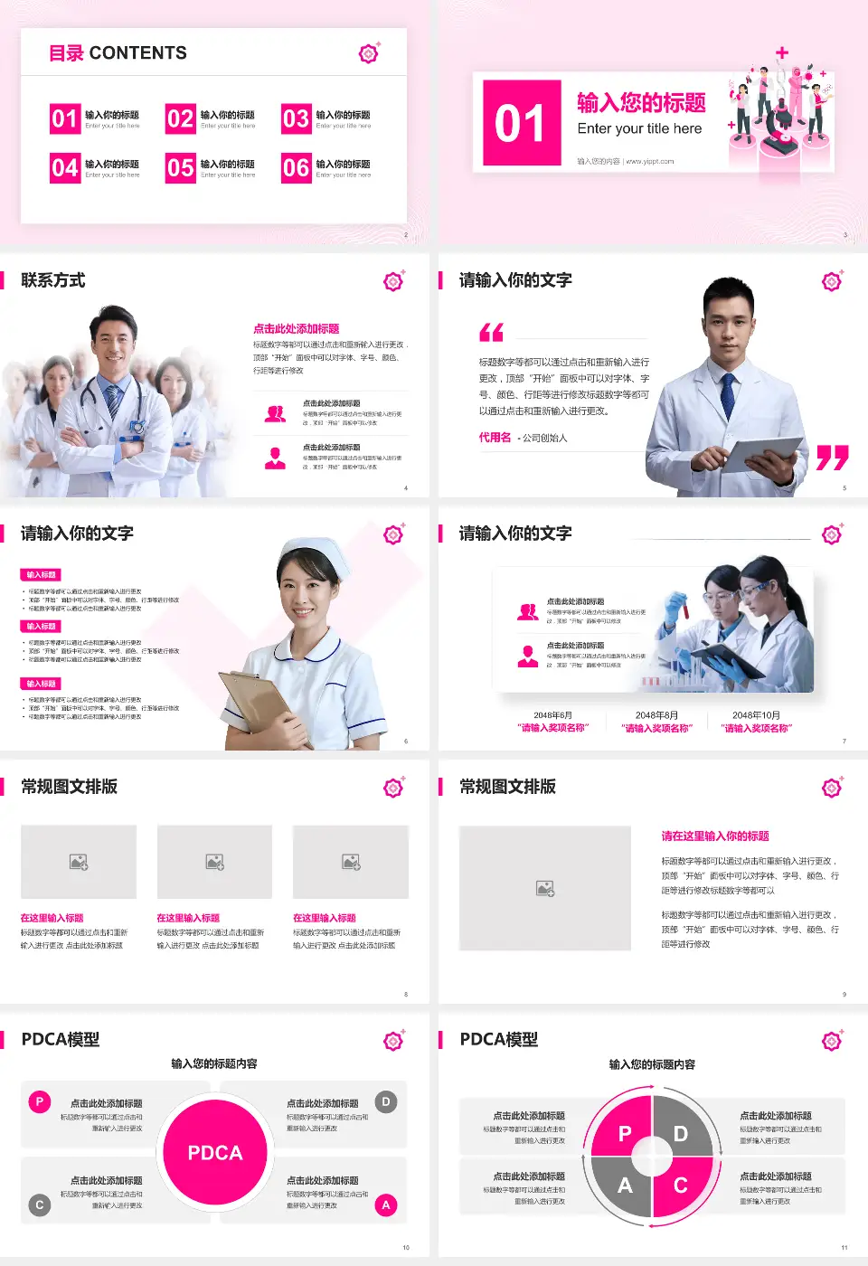 成都市妇女儿童中心医院（实业街院区）品管圈PDCA演示专用PPT模板16:9格式幻灯片预览图2