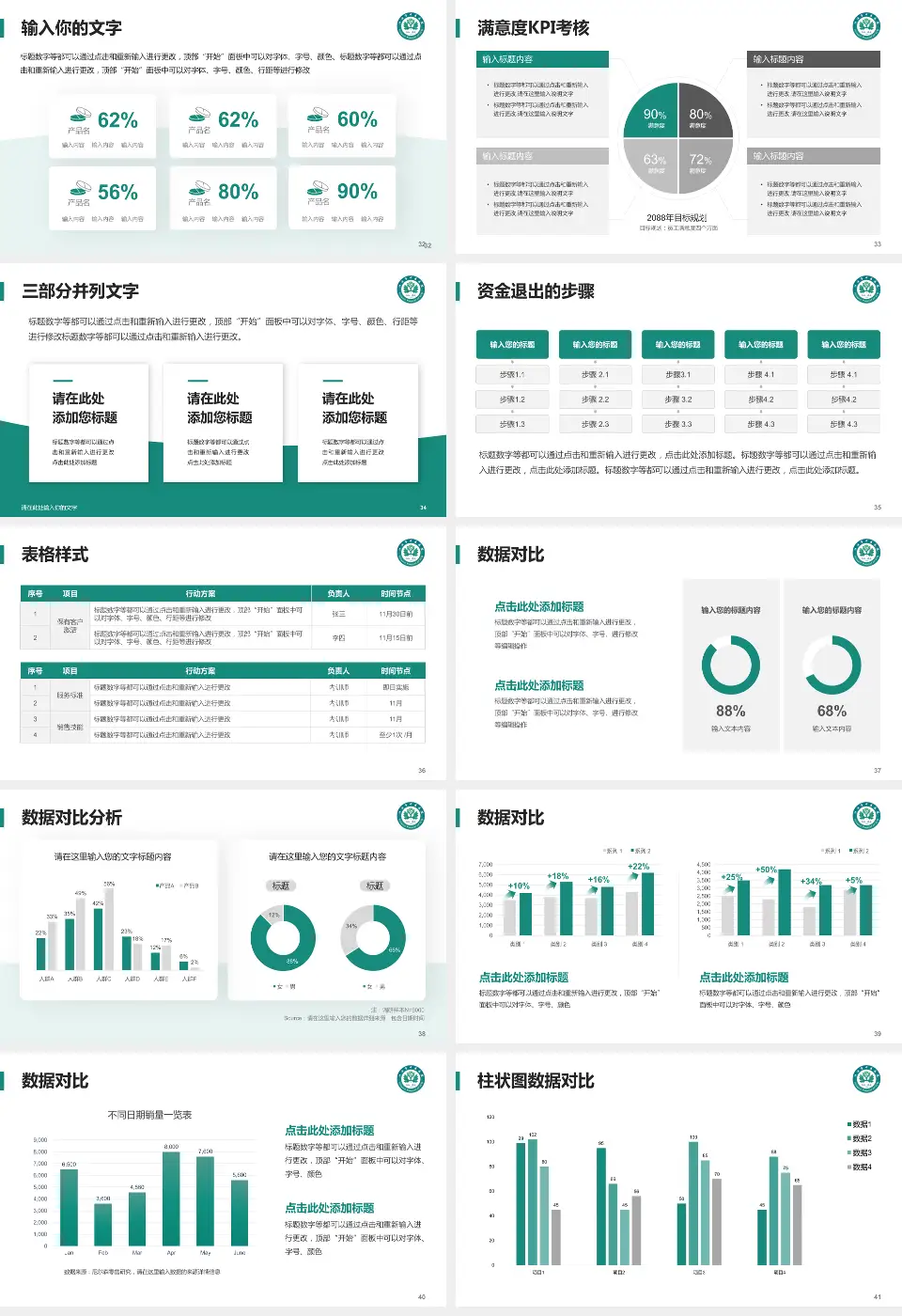 江油市中医医院科研成果展示PPT模板16:9格式幻灯片预览图5