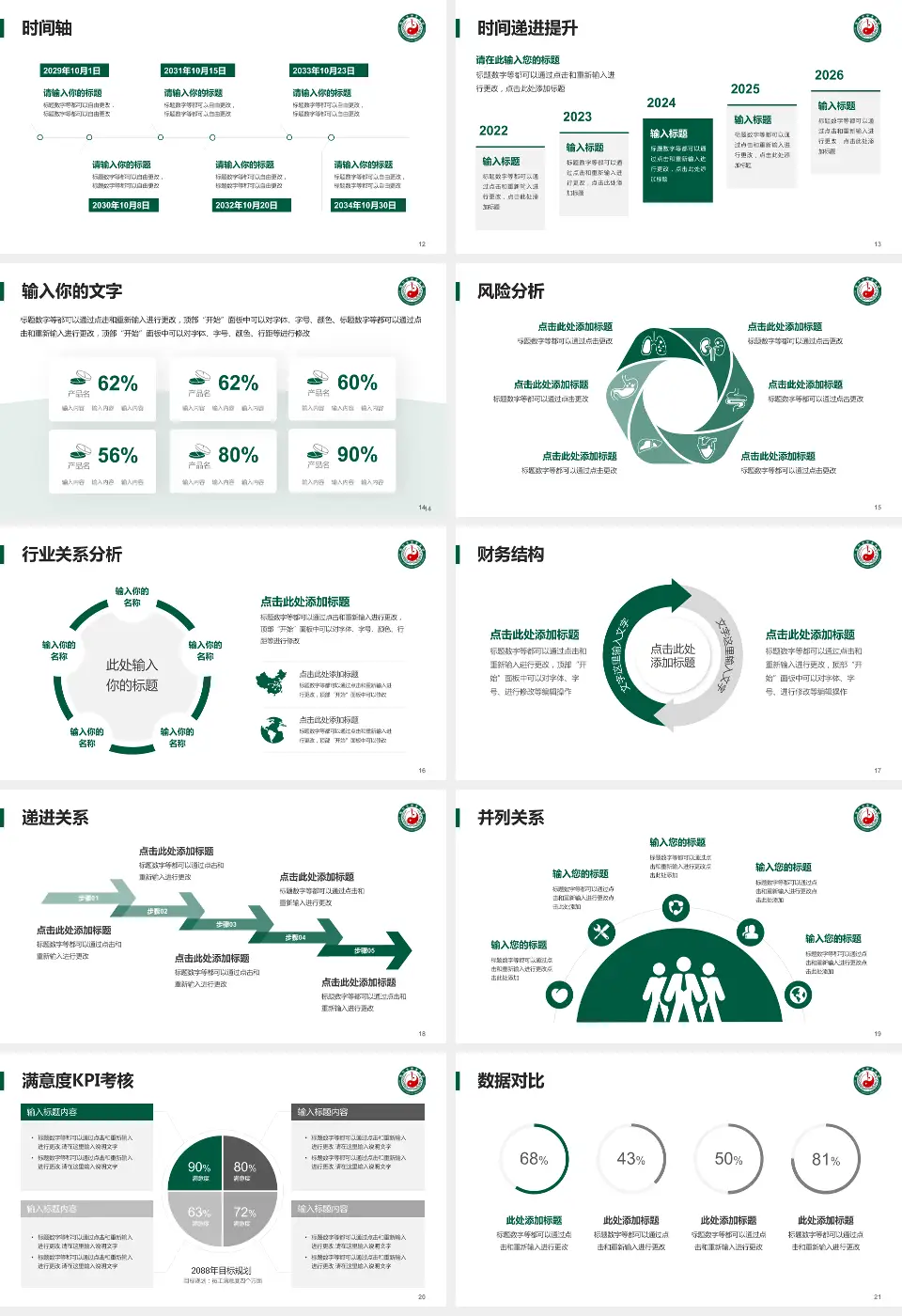 绵竹市中医医院病例分享与讨论PPT模板16:9格式幻灯片预览图3