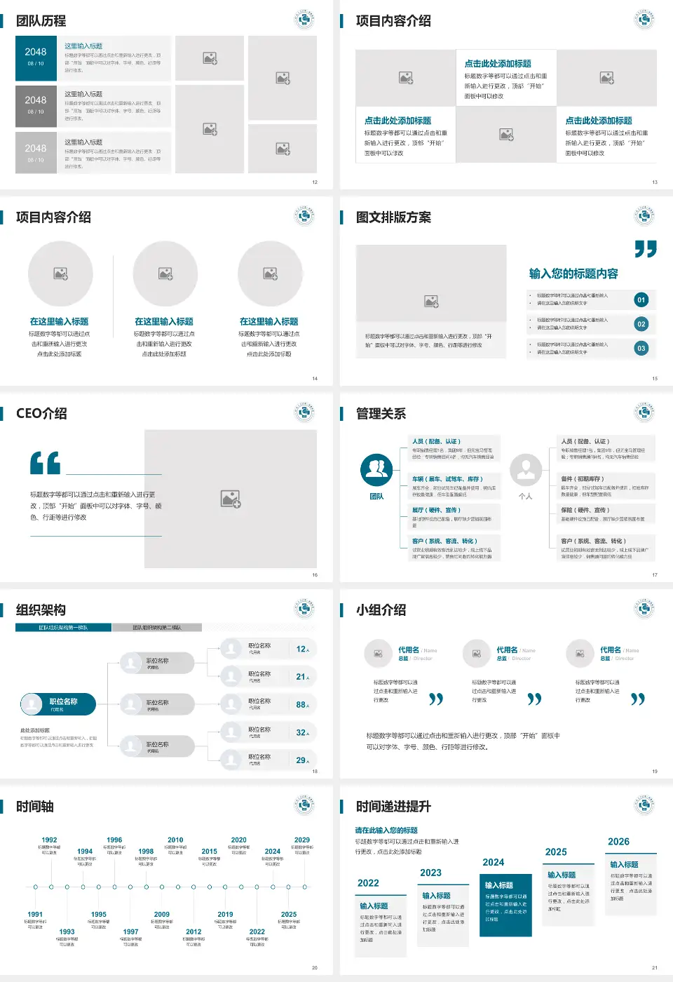 成都医学院第一附属医院医院管理报告PPT模板16:9格式幻灯片预览图3