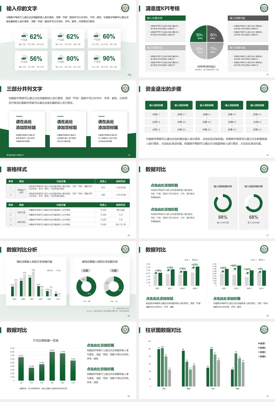 武胜县人民医院科研成果展示PPT模板16:9格式幻灯片预览图5
