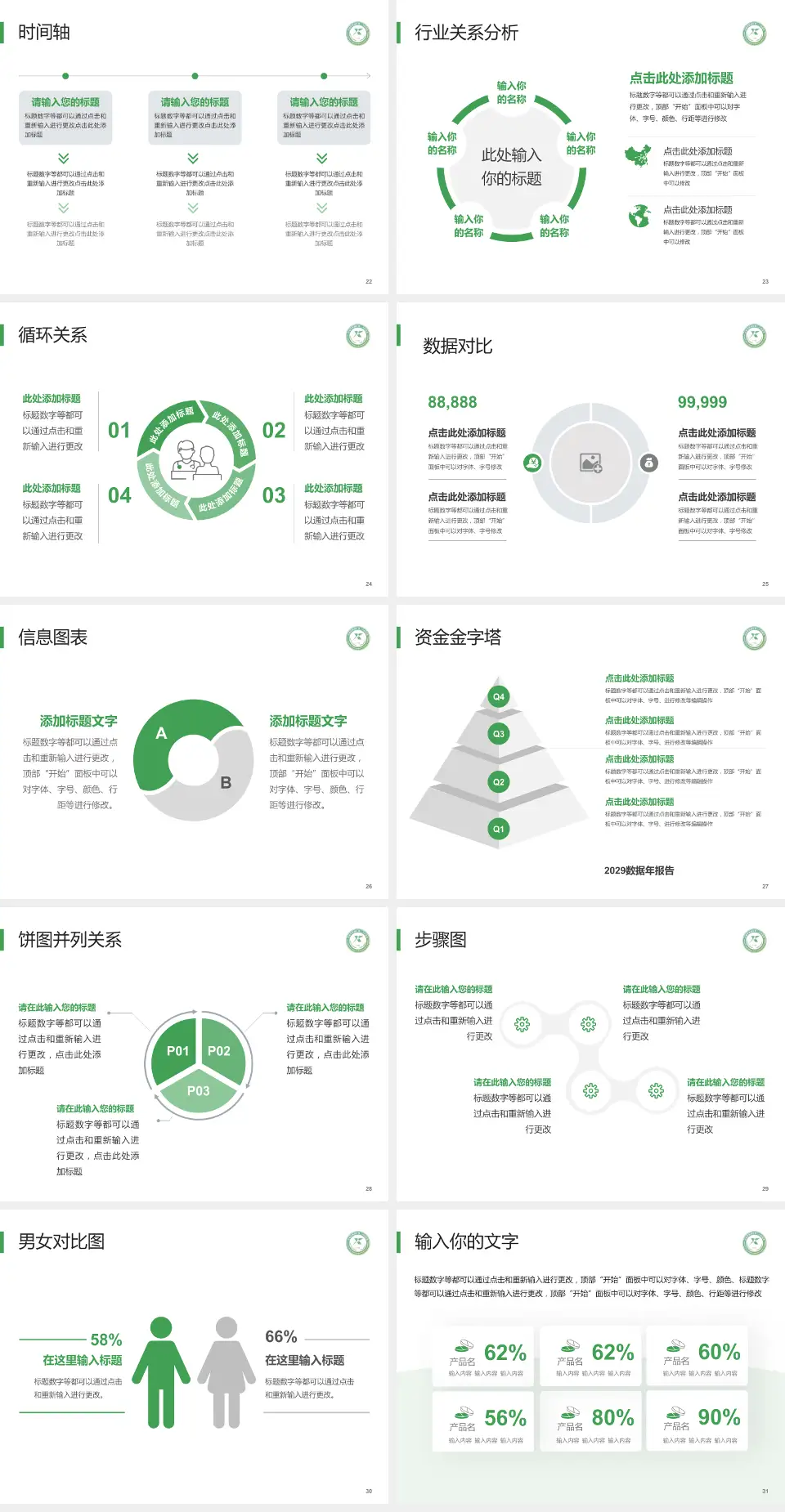 成都市新都区第二人民医院医院管理报告PPT模板4:3格式幻灯片预览图4