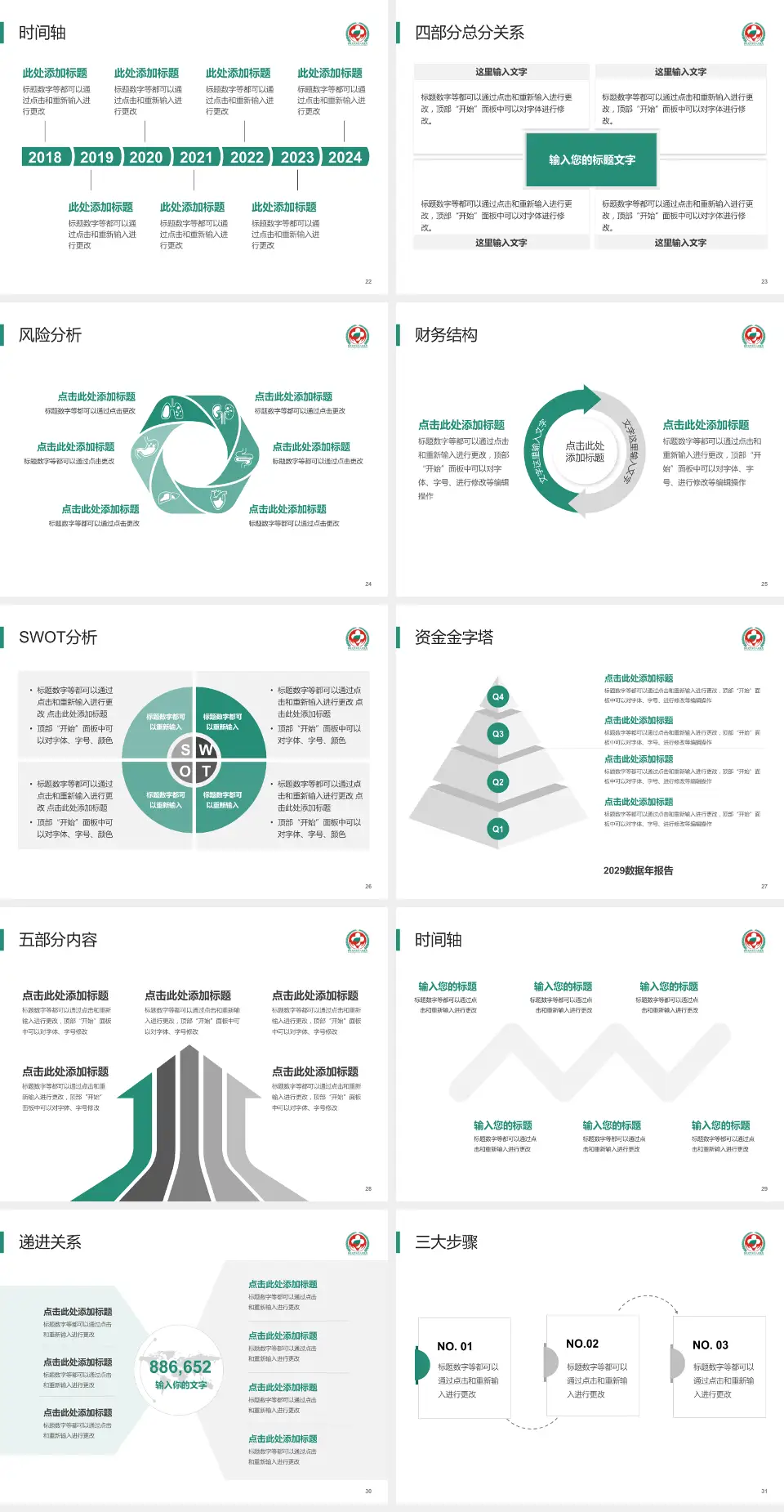 攀枝花市第三人民医院患者教育与指导PPT模板4:3格式幻灯片预览图4