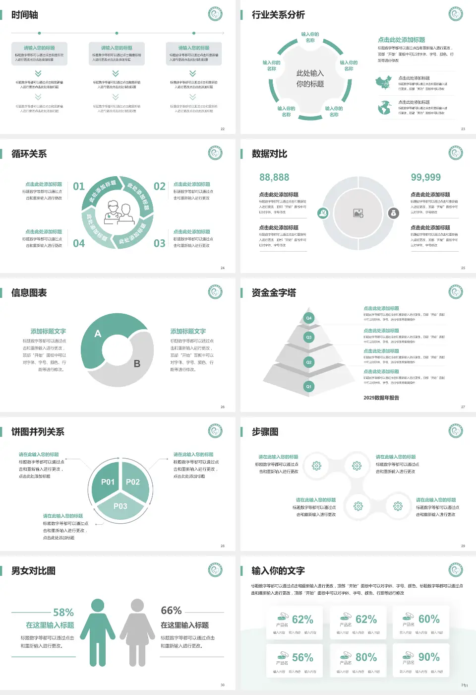 广汉市妇幼保健院医院管理报告PPT模板16:9格式幻灯片预览图4