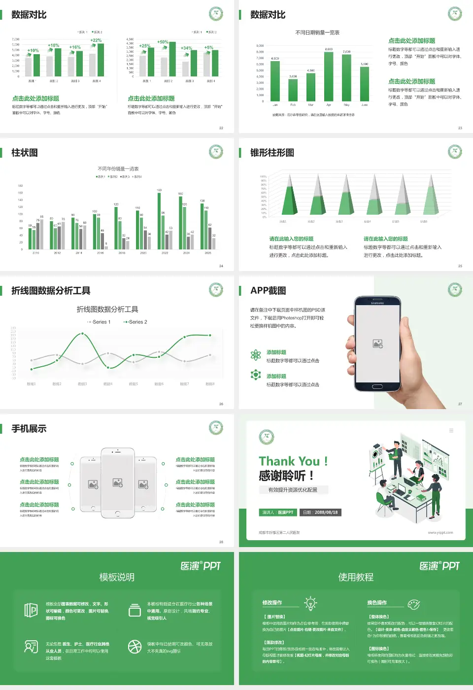 成都市新都区第二人民医院财务与预算报告PPT模板16:9格式幻灯片预览图4