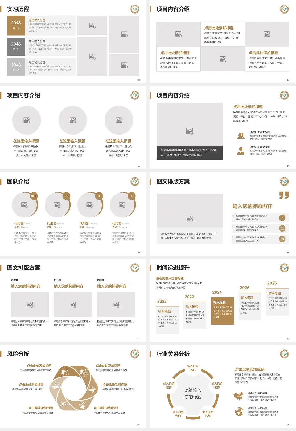 绵阳市中医医院经开院区个人求职应聘简历PPT模板16:9格式幻灯片预览图3