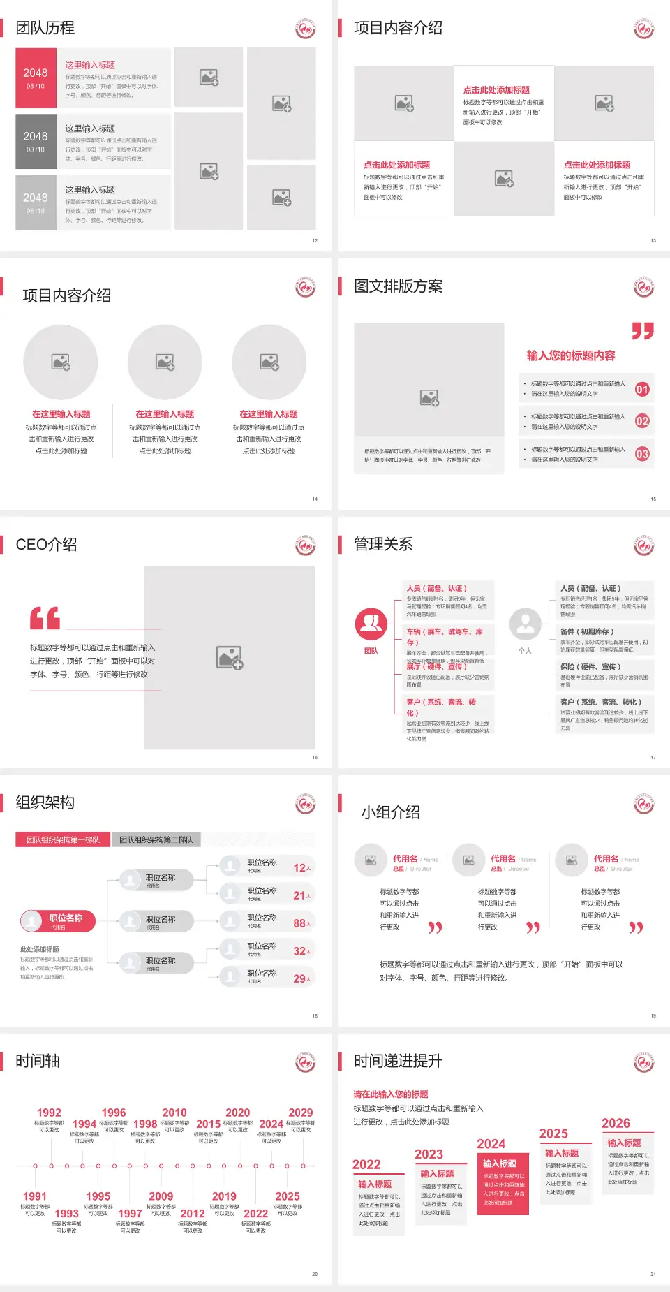 成都市双流区妇幼保健院医院管理报告PPT模板4:3格式幻灯片预览图3