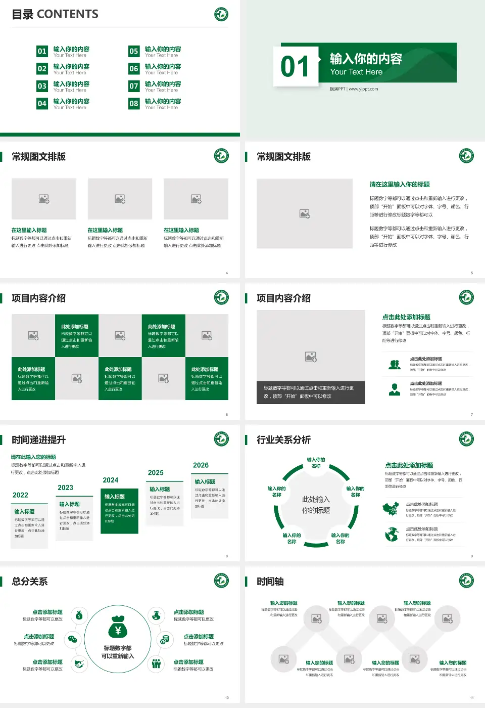 自贡市第三人民医院财务与预算报告PPT模板16:9格式幻灯片预览图2