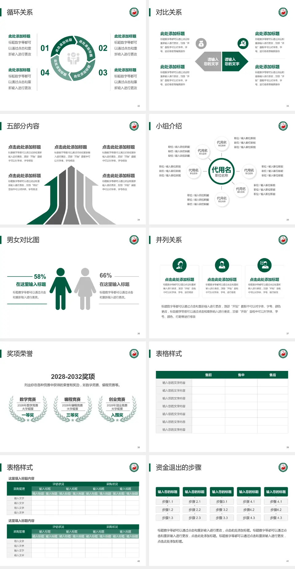 绵竹市中医医院医院简介/日常通用PPT模板4:3格式幻灯片预览图5