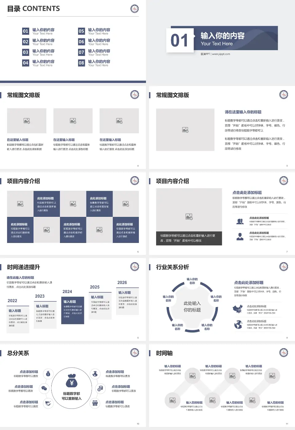 乐至县人民医院财务与预算报告PPT模板16:9格式幻灯片预览图2