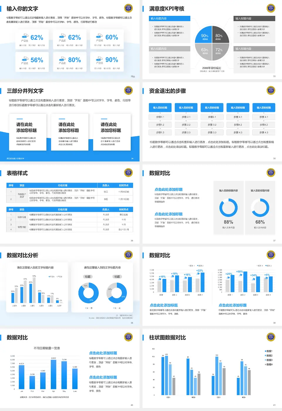 南充市中心医院顺庆院区科研成果展示PPT模板16:9格式幻灯片预览图5