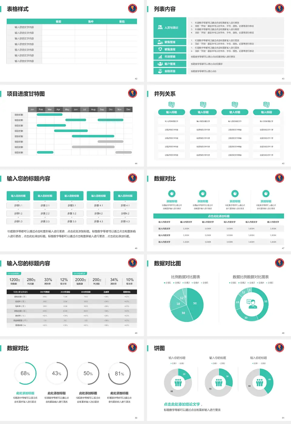 三台县人民医院医疗行业比赛专用PPT模板16:9格式幻灯片预览图6