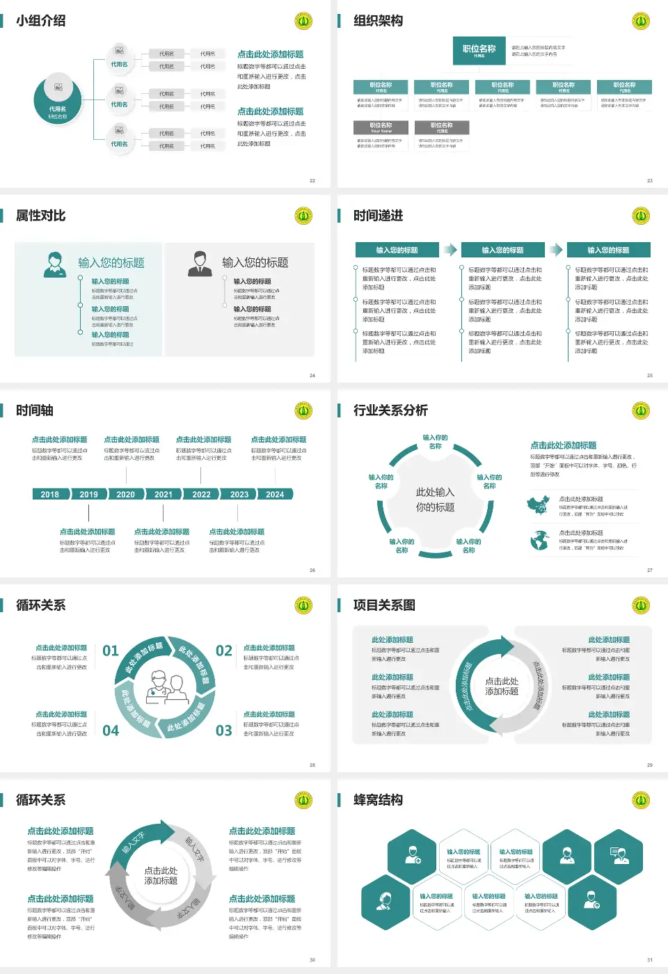南充市高坪区人民医院品管圈PDCA演示专用PPT模板16:9格式幻灯片预览图4