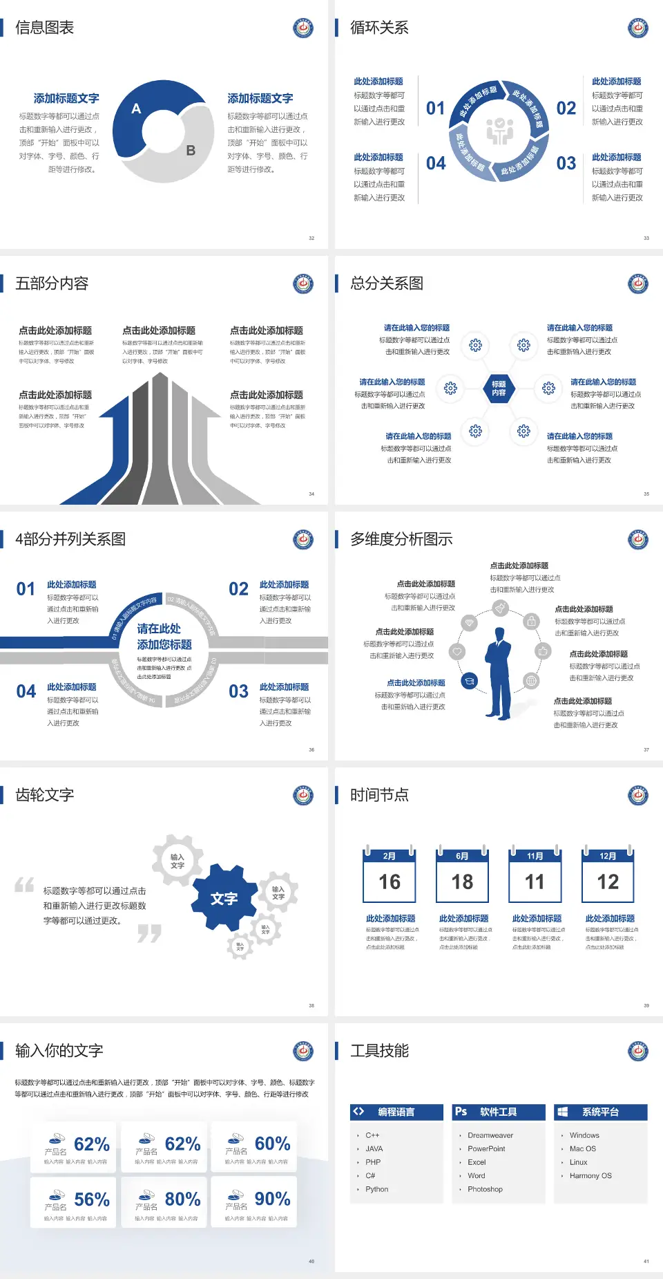 广元市中心医院护理专业职业生涯规划PPT模板4:3格式幻灯片预览图5