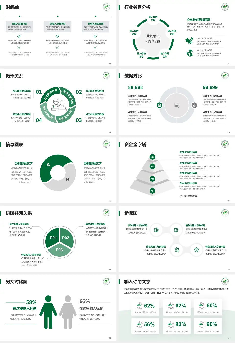 四川省八一康复中心医院管理报告PPT模板16:9格式幻灯片预览图4