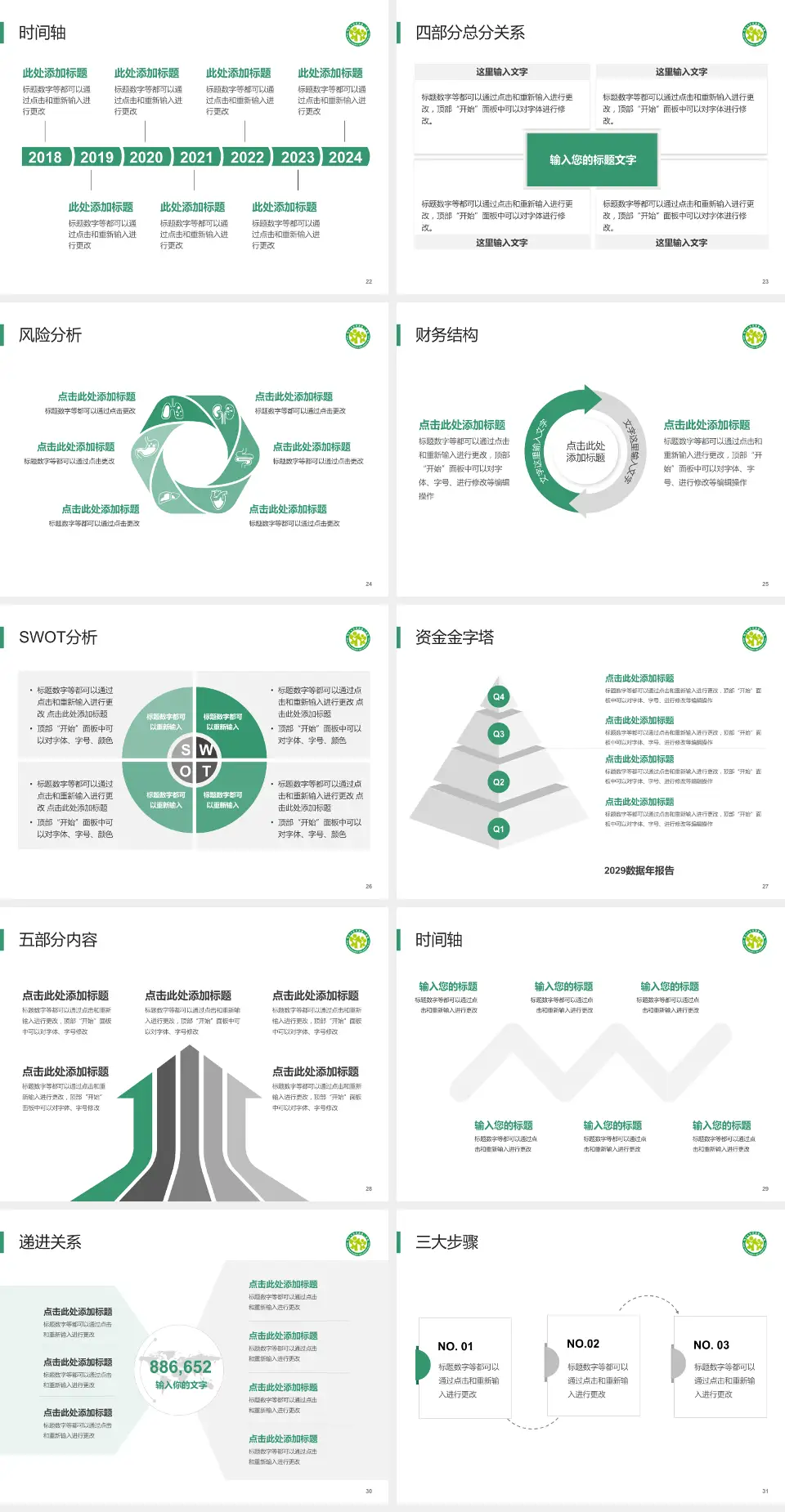 四川大学华西第二医院患者教育与指导PPT模板4:3格式幻灯片预览图4
