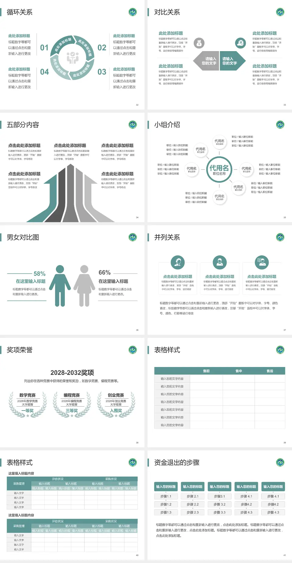 凉山彝族自治州中西医结合医院医院简介/日常通用PPT模板4:3格式幻灯片预览图5