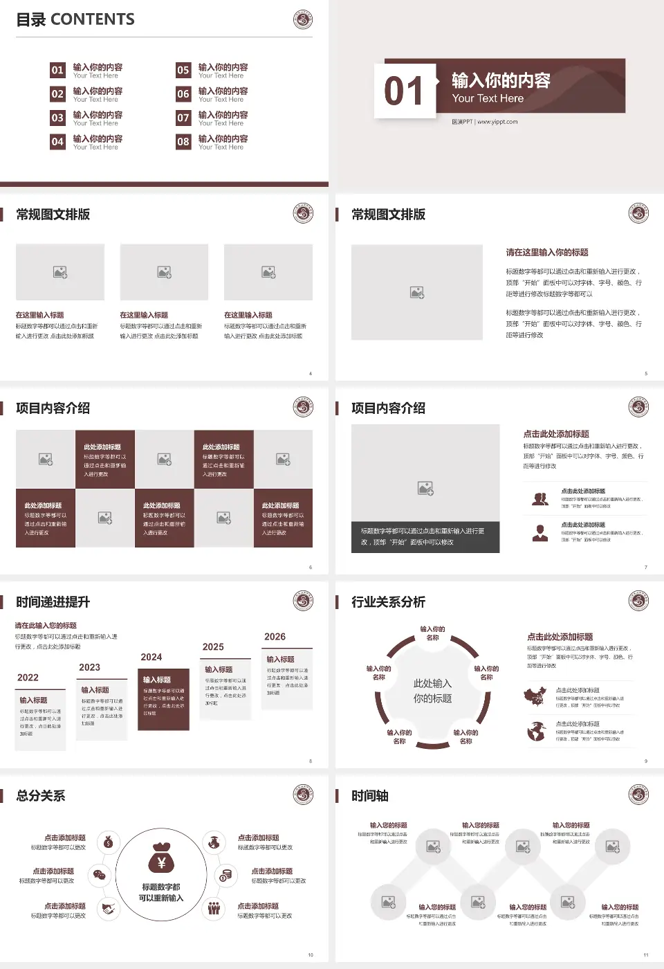 乐山市中医医院财务与预算报告PPT模板16:9格式幻灯片预览图2