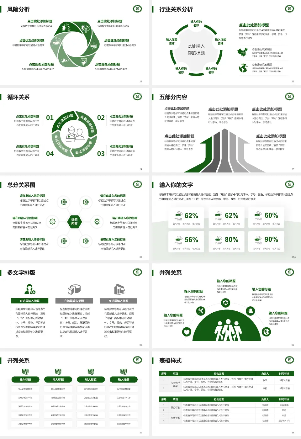 运城市眼科医院科室介绍与推广PPT模板16:9格式幻灯片预览图4