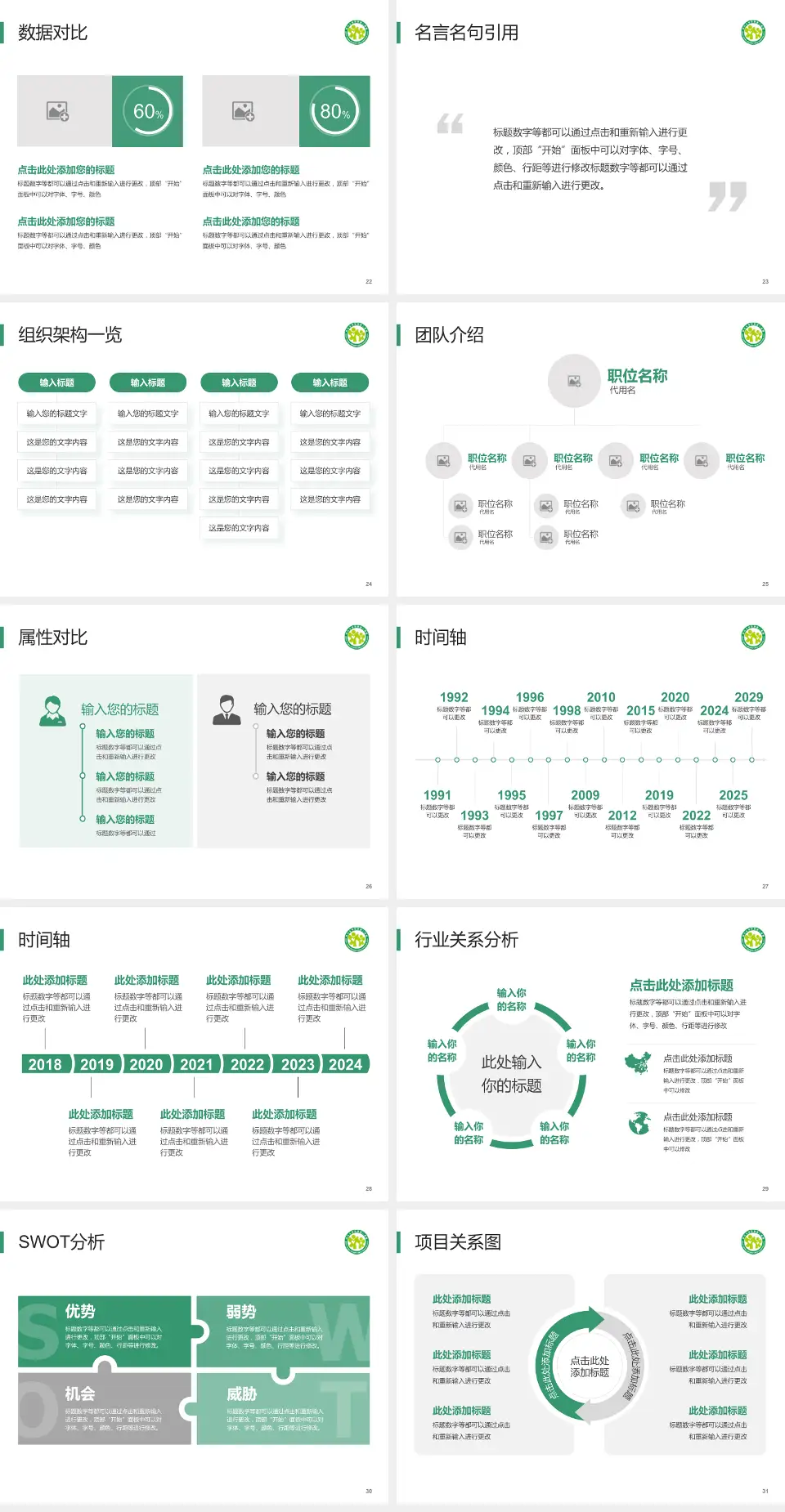四川大学华西第二医院医院简介/日常通用PPT模板4:3格式幻灯片预览图4