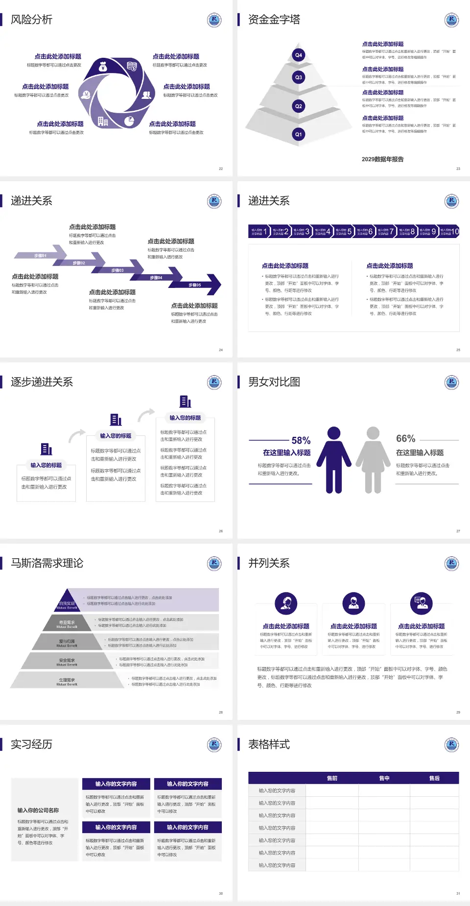 仁寿县人民医院项目申请与汇报PPT模板4:3格式幻灯片预览图4