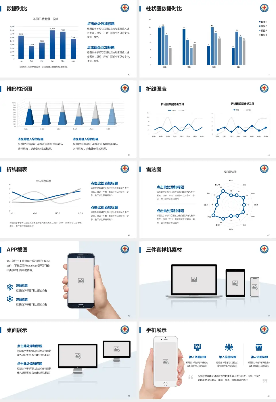 中国人民解放军西部战区总医院医院管理报告PPT模板16:9格式幻灯片预览图6