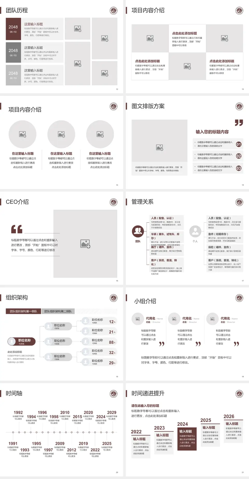 乐山市中医医院医院管理报告PPT模板4:3格式幻灯片预览图3