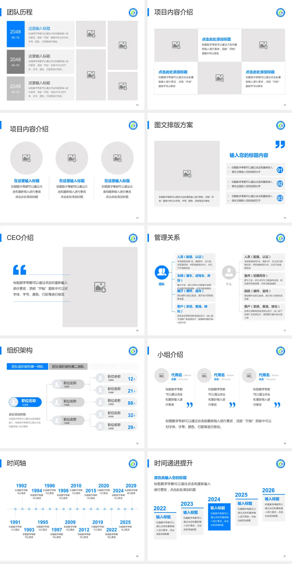 剑阁县人民医院医院管理报告PPT模板4:3格式幻灯片预览图3