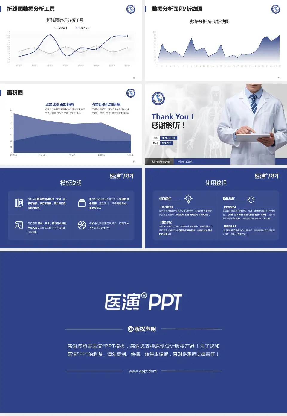 什邡市人民医院患者教育与指导PPT模板16:9格式幻灯片预览图7