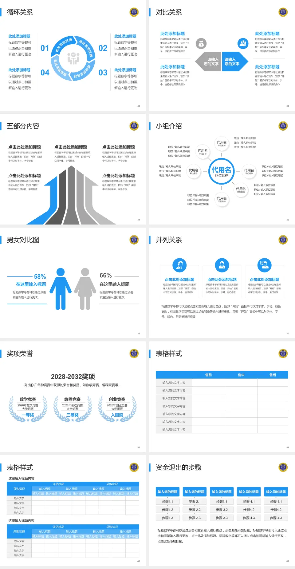 南充市中心医院小龙院区医院简介/日常通用PPT模板4:3格式幻灯片预览图5